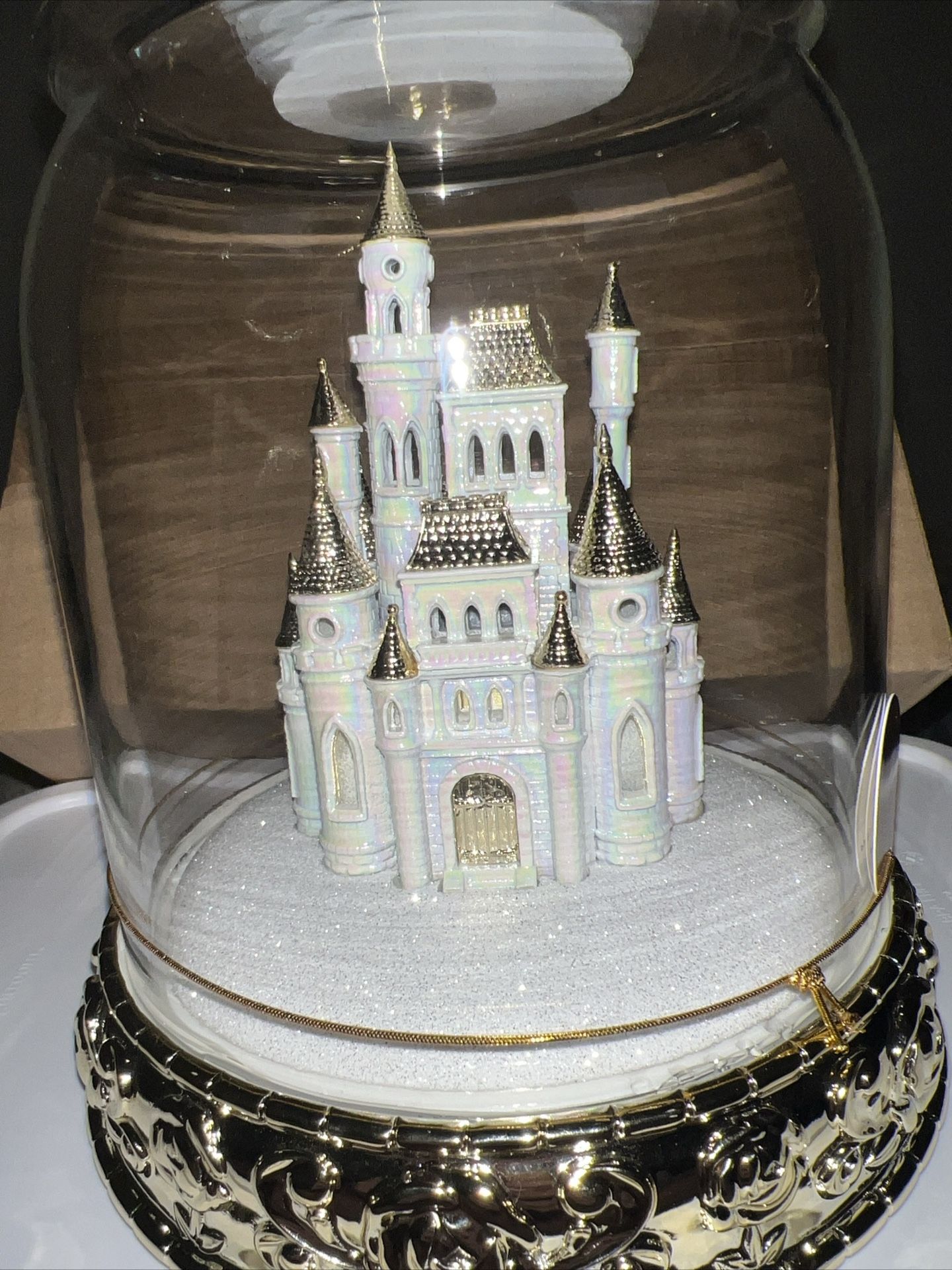 Bath Body Works Disney Princess Light Up Castle Cloche Wick
