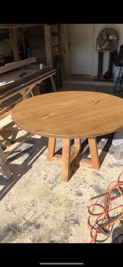 Custom Round Dining Table