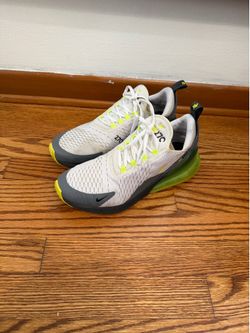 Nike Air Max 270 White Grey Volt Neon