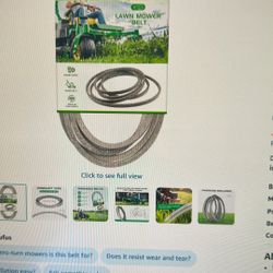 Mower Belt Deck