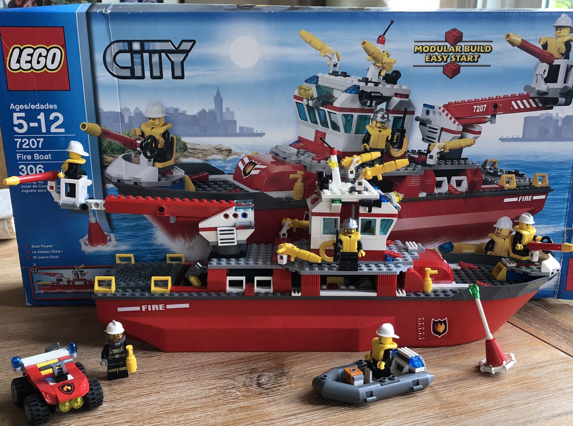 Lego City Fire Boat 7207