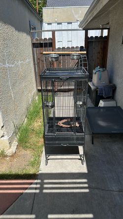Parrot cage