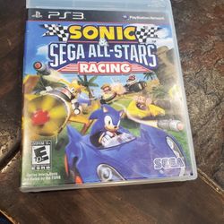 Ps3 Sonic and SEGA All-Stars Racing
