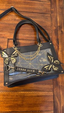 Large black tote bag