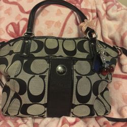Black Coach Purse 