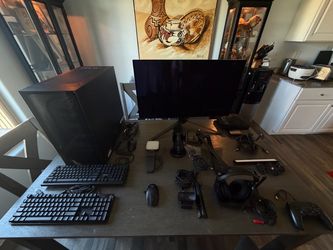 Complete High-End Gaming Setup - ASUS ROG PC, 4K OLED Monitor, Astro A50 X & More