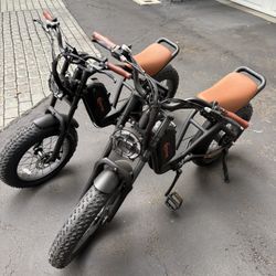 Pair Of E-bikes 
