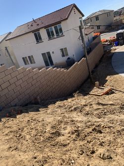 Block Walls And Retaining Walls