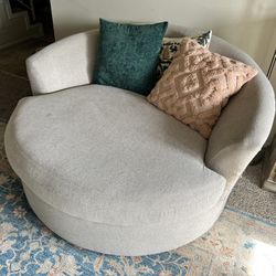 Round Rotating Couch