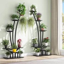 New 6-tier Tall Indoor Plant Stand Pack of 2 for Garden Balcony