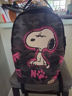 Spray ground snoopy backpack