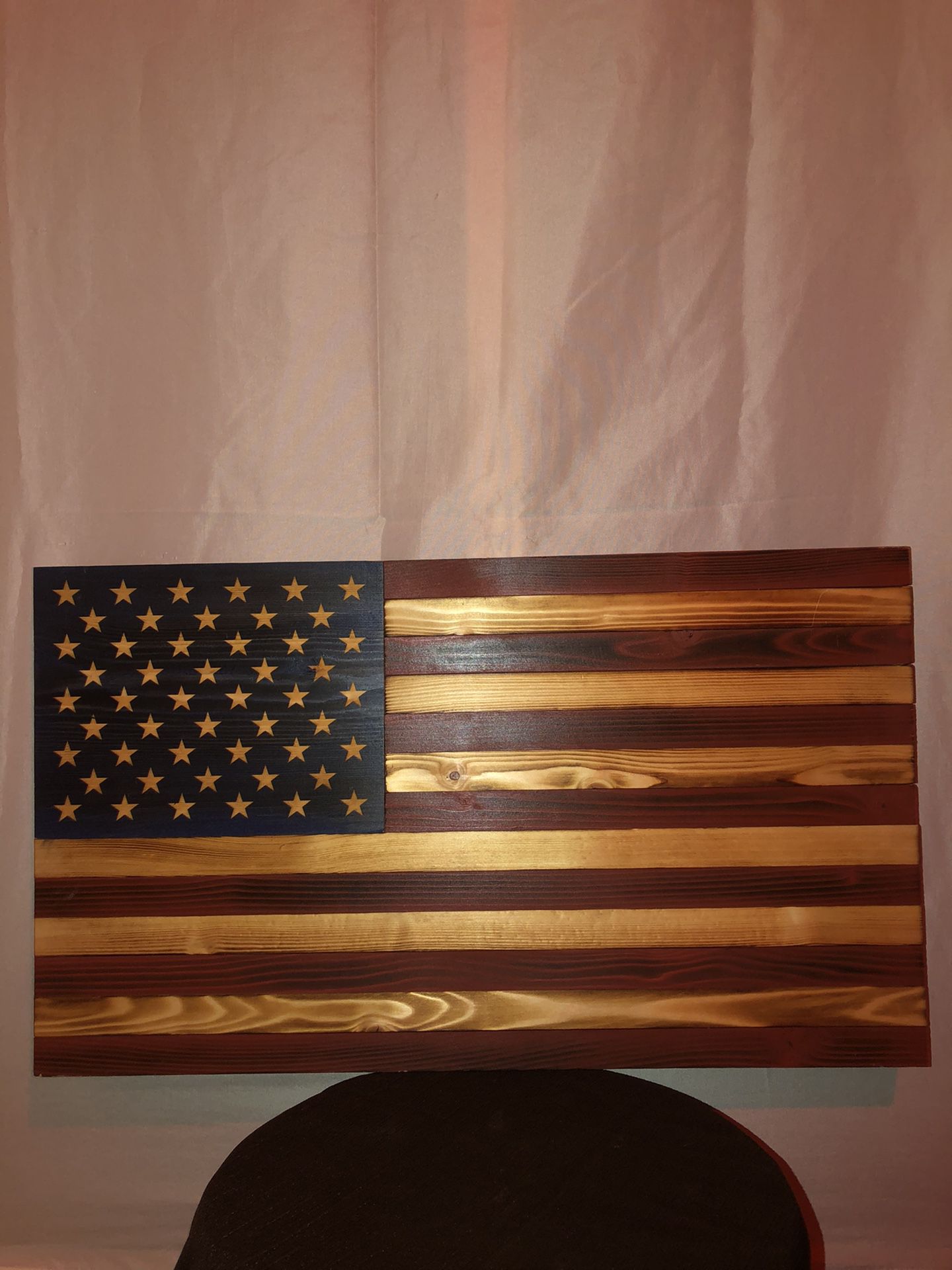 Pottery Barn Wooden USA Flag