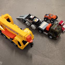 The 2 Medium & Mini Trucking Their Monster Trucks 