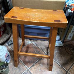 Wood Stool