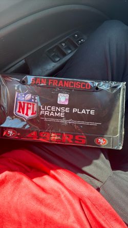 49ers License Plate Brand New