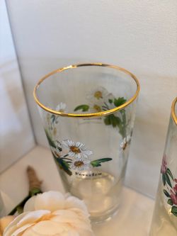 "Worcester Herbs" highball glass