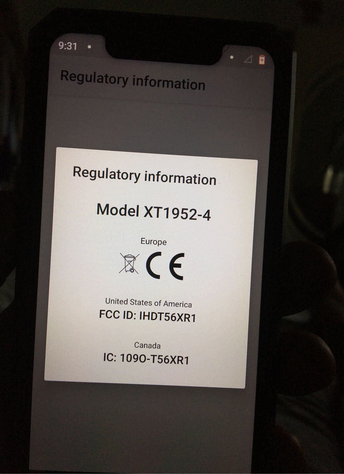 Motorola g7