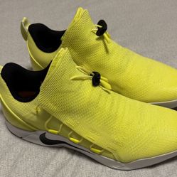 Nike Air Size 13 Kobe Bryant A.D. NXT Volt Men Black Mamba Used 916832-710