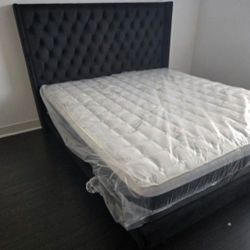 King Bed Frame And Mattress
