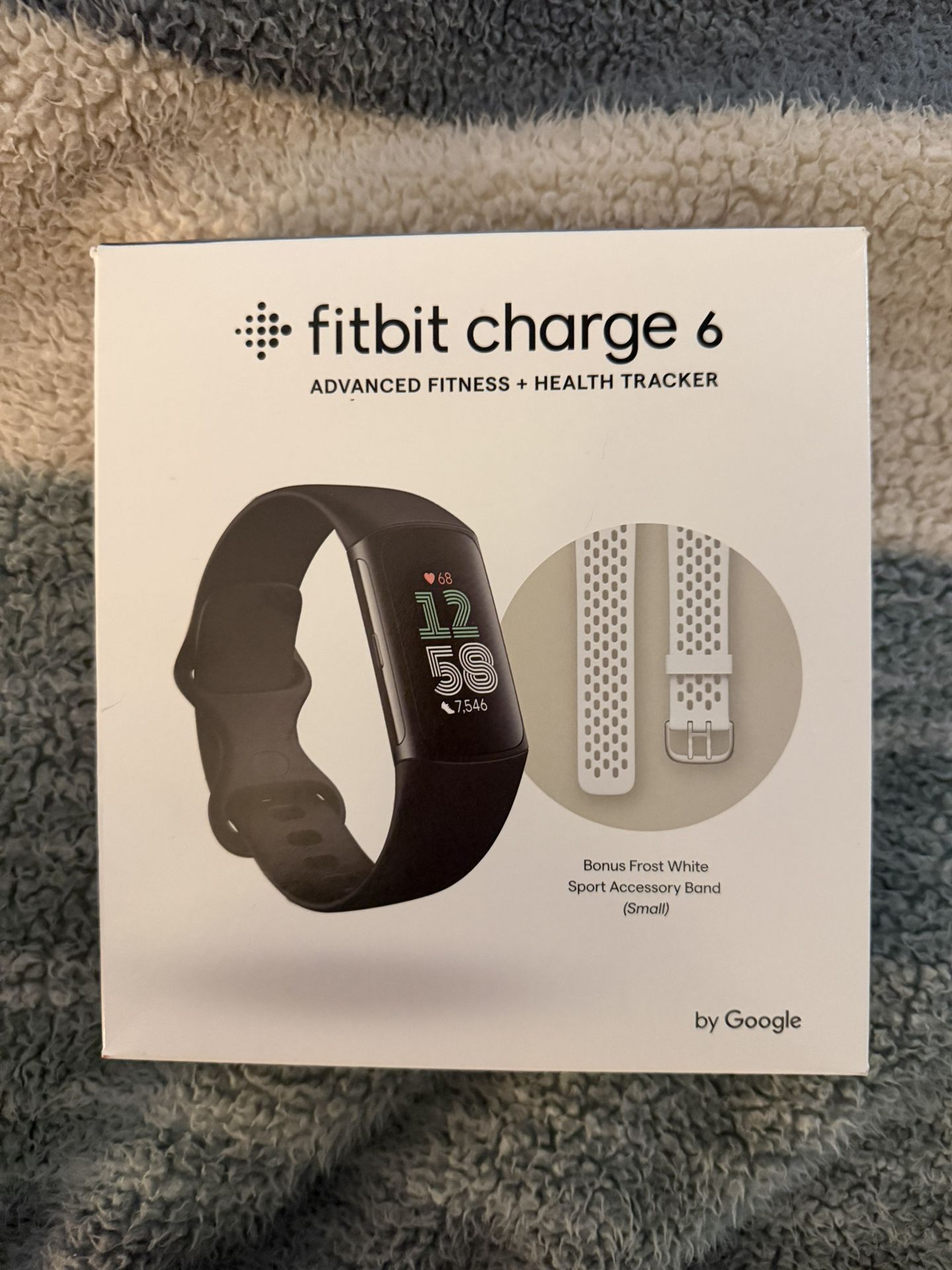 Fitbit Charge 6 W Bonus White Band