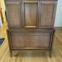 Century Designs 1960s MCM high boy dresser