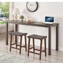 24” Bar Stools Set Of 2