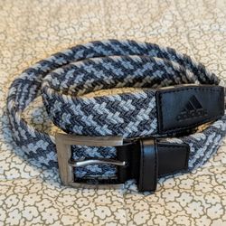 New. Adidas Braided Stretch Golf Belt
