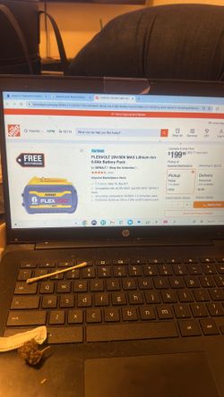 Dewalt 6amp flex battery and charger brand new