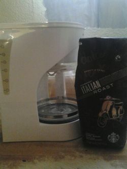 Coffee maker FREE STARBUCKS ITALIAN ROAST