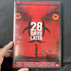 28 Days later DVD