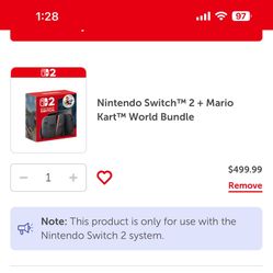 Switch 2 Mario Kart World Bundle