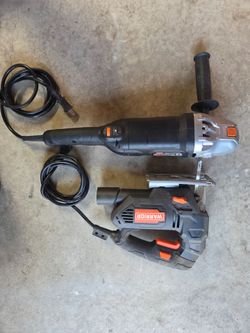 WARRIOR 10 Amp, 7 in Rotary Polisher/Sander and Jigsaw