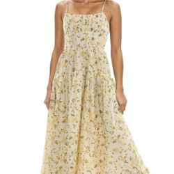 Dress Size Large Puffy Very Strechy Like New 