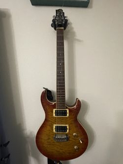 Samick Sunburst Electric Guitar Duncan Design Pickups