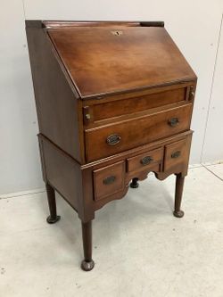 Early 1900s George III Mahogany bureau