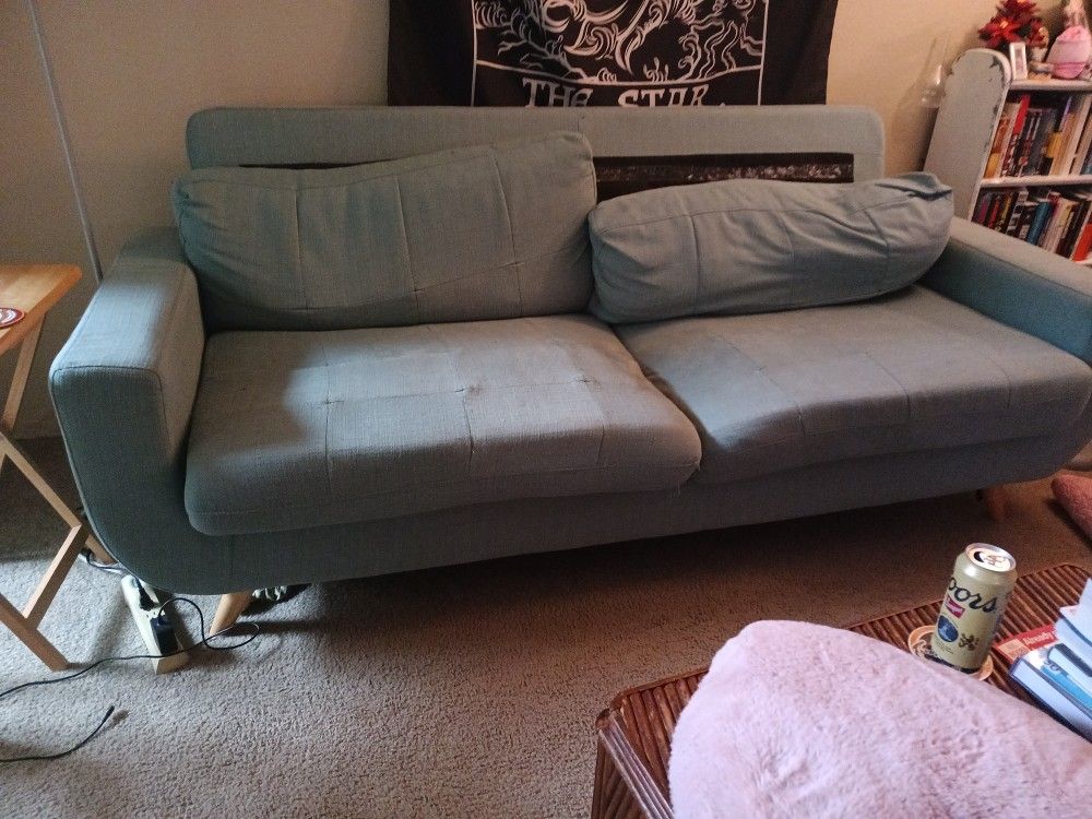 Teal Couch