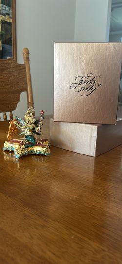Kirks Folly is Enamel SEA FAIRY Trinket Box Starfish & Mermaid Sparkle