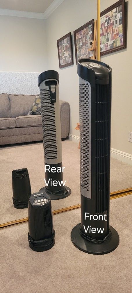 Bionaire Tower Fan with separate Desk Top Fan and Remote Controller ($25.00)