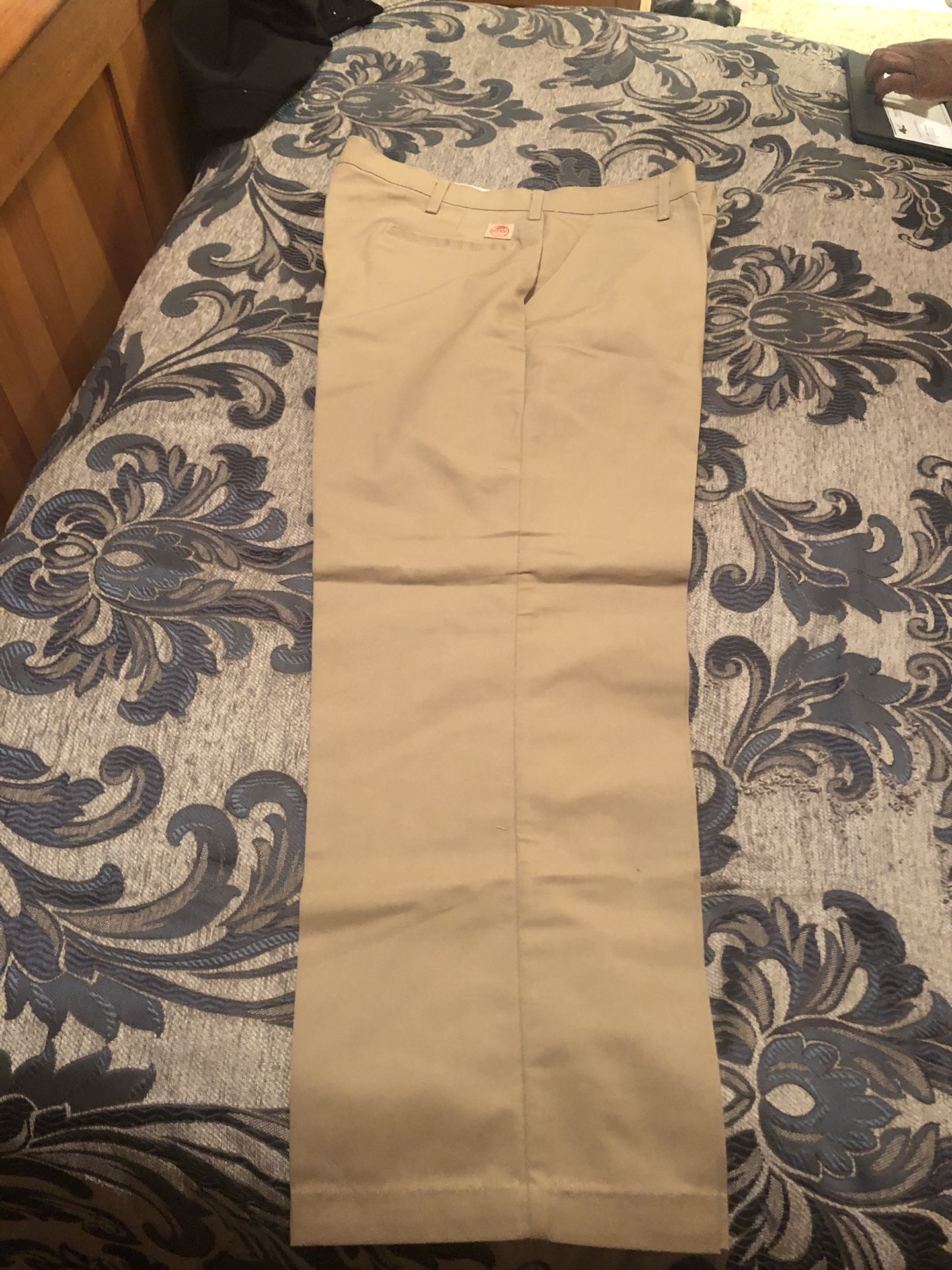 Red Kap kahki pants new