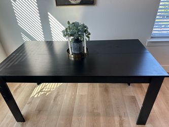 Black Dining Table