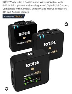 RODE Wireless Go Il Dual Channel Wireless