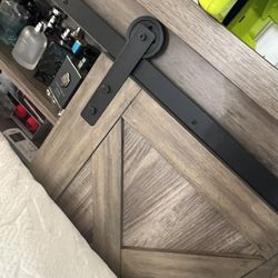 Queen modern bed frame 