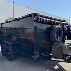 2025 Dump Trailer Smooth Walls 12ft