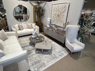 Beautiful Handmade 2PC living room set - Crafted in Turkey.