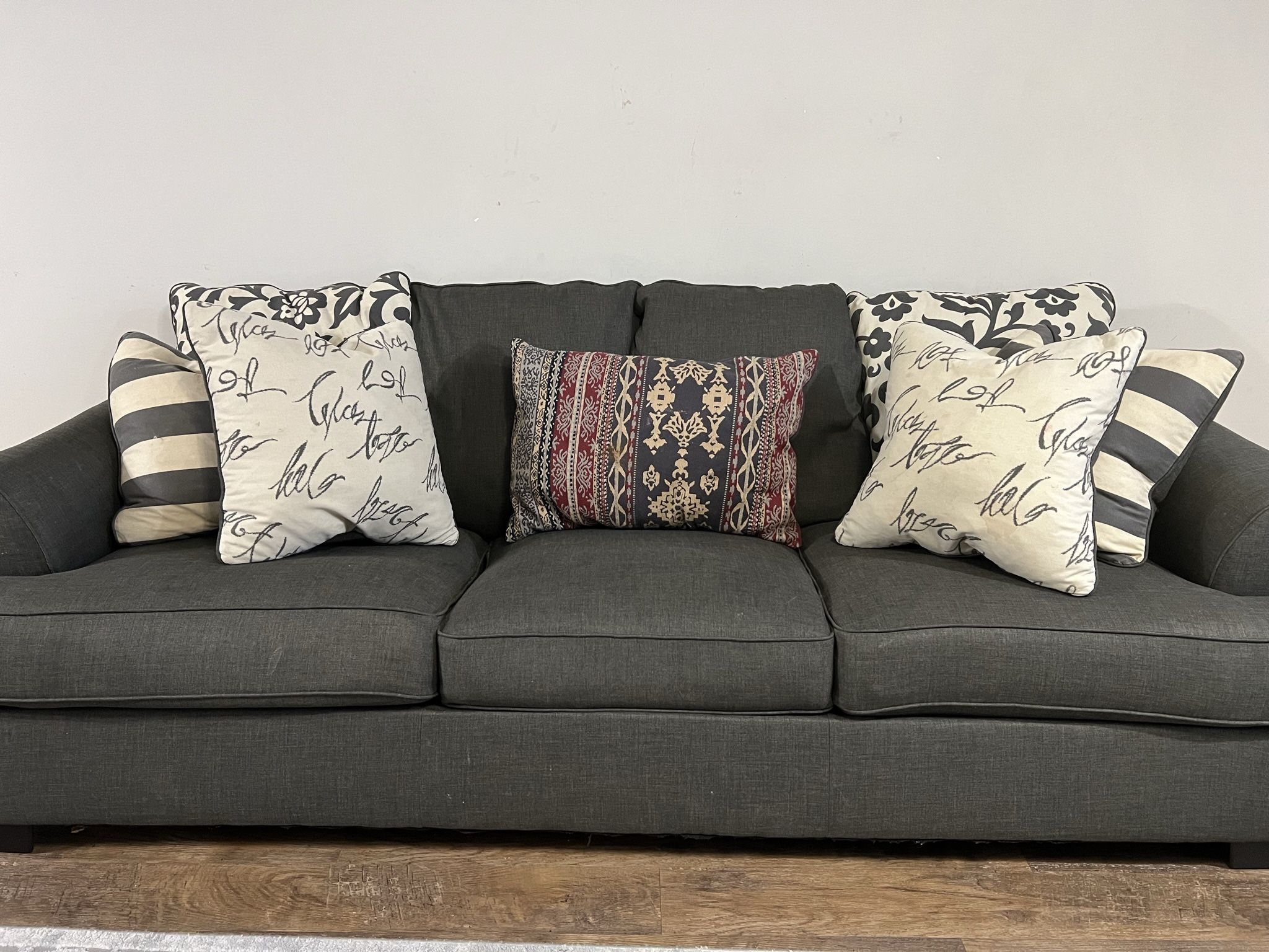Charcoal Sofa
