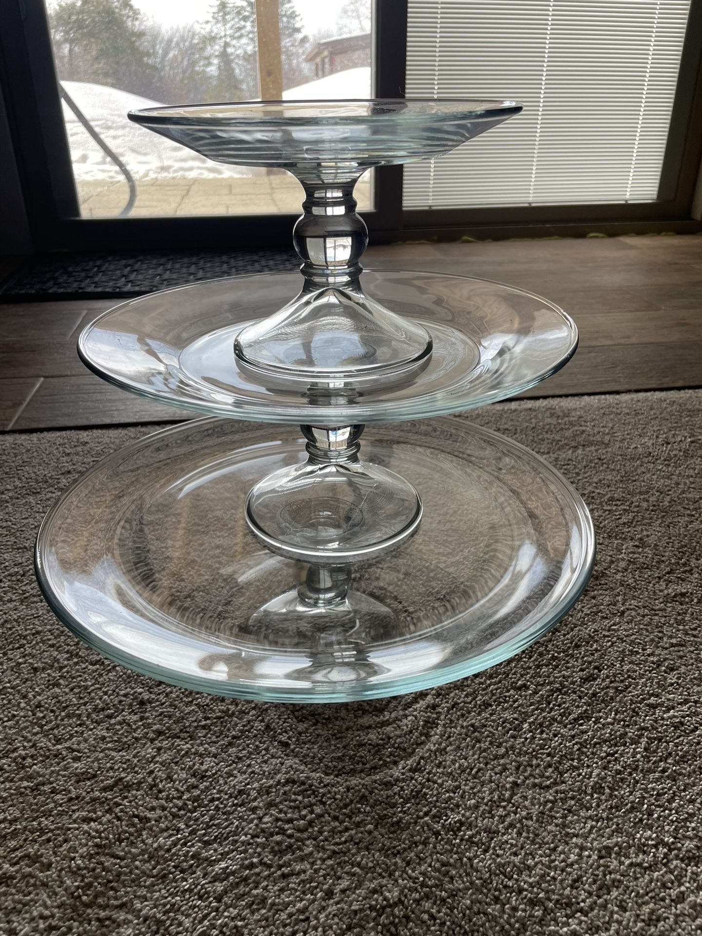 3 Tier Glass Display