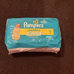 pampers diapers, newborn