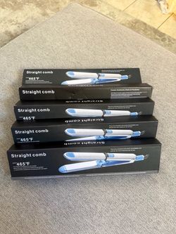 Straight Comb Hair Straightener – Lot of 5