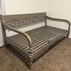 Gorgeous Antique Gray “World Market” Daybed Twin Frame