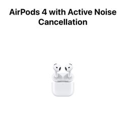 Brand New Apple AirPods 4 (with Active Noise Cancellation)